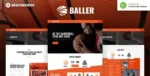 Baller – Basketball Team & Sports Club Elementor Template Kit