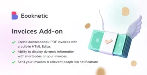 Booknetic – Invoices Addon