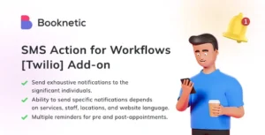 Booknetic – SMS Notifications Addon