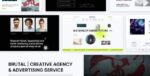 Brutal | Creative Agency & Advertising Service Elementor Template Kit