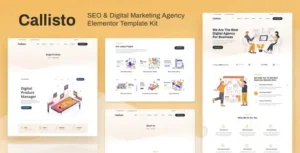 Callisto – SEO & Digital Marketing Agency Elementor Template Kit