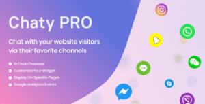 Chaty Pro – WordPress Chat Plugin