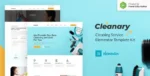 Cleanary – Cleaning Service Company Elementor Template Kit