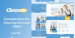 Cleansee – Cleaning Service Elementor Template Kit