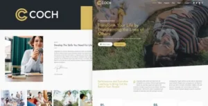Coch – Business Coach Elementor Template Kit