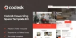 Codesk – Coworking Space Elementor Template Kit