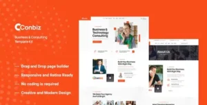 Conbiz – Consultancy & Business Elementor Template Kit