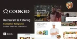 Cooked – Catering & Restaurant Website Elementor Template Kit