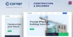 Corner – Construction & Building Elementor Template Kit