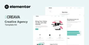 Creava – Creative Agency Elementor Template Kit