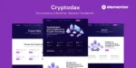 Cryptodax – Cryptocurrency & Blockchain Elementor Template Kit