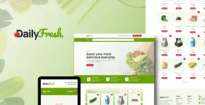 DailyFresh – Grocery Store Elementor Template Kit