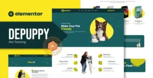 Depuppy – Pet Training Elementor Template Kit