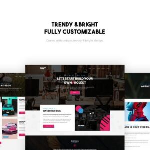 Derwati – Trendy & Creative Portfolio Theme