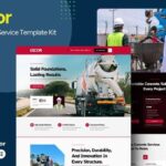 Dicor – Concrete Service Elementor Template Kit