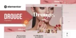 Drouge – Cosmetic Elementor Template Kit