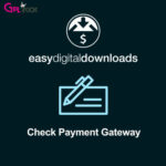 Easy Digital Downloads Check Payment Gateway