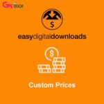 Easy Digital Downloads Custom Prices