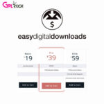 Easy Digital Downloads Pricing Tables