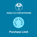 Easy Digital Downloads Purchase Limit Addon