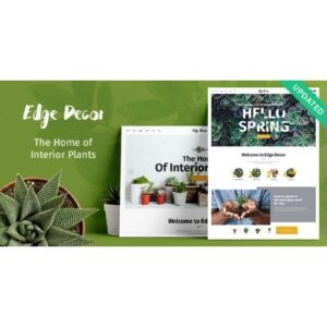 Edge Decor | A Modern Gardening & Landscaping WordPress Theme