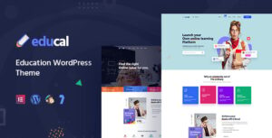 Educal – Online Courses & Education WordPress Theme