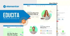 Educita – Education Elementor Template Kit