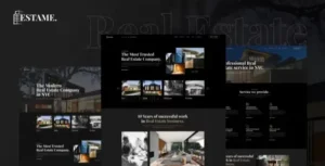 Estame – Real Estate Elementor Template Kit