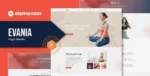 Evania – Yoga Studio Elementor Template Kit