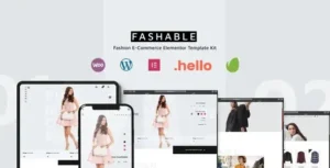 Fashable – Stylist eCommerce Elementor Template Kit