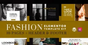Fashion Spirit – WooCommerce Elementor Template Kit