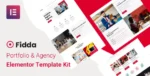 Fidda – Portfolio & Agency Elementor Template Kit