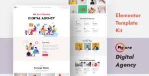 Figura – Creative Agency Elementor Template Kit