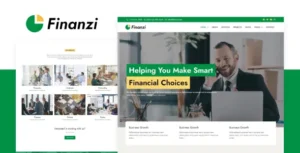 Finanzi – Finance & Business Elementor Template Kit