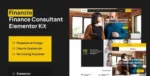 Finanzio – Financial Advisor Elementor Template Kit