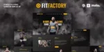 Fit Factory – Fitness Gym Elementor Template Kit