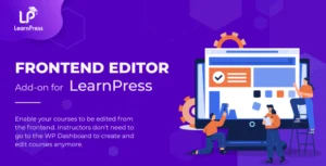 LearnPress Frontend Editor