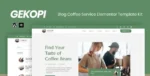 Gekopi – Coffee Shop Blog Elementor Template Kit