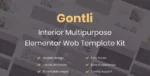 Gontli – Interior Multipurpose Template Kit
