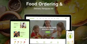 Gourmet – Food Ordering & Delivery Elementor Template Kit