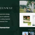 GreenWay – Golf Club & Course Elementor Template Kit