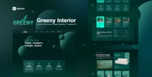 Greeny – Interior Elementor Template Kit