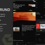 Grund – Creative Digital Agency Elementor Template Kit