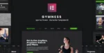 Gymness – Sport & Fitness Elementor Template Kit
