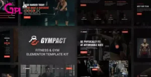 Gympact – Fitness & Gym Elementor Template Kit