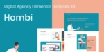 Hombi – Digital Agency Elementor Template Kit
