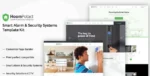 HoomPotact – Smart Alarm & Security Systems Template Kit
