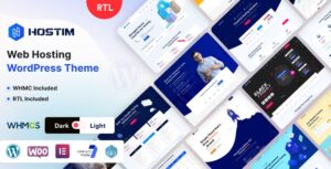Hostim – Web Hosting WordPress Theme with WHMCS