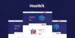 Hostkit – Hosting Services Elementor Template Kit