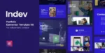 Indev – Portfolio Elementor Template Kit For Developer